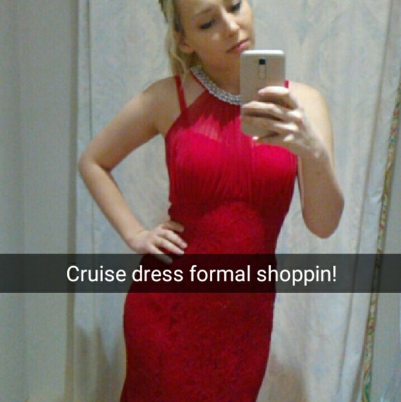 Red Prom Dress - Picture 2 of 4